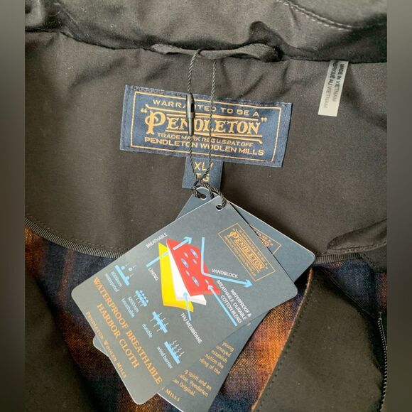 NEW Pendleton La Conner Trench Coat Sz XL PW7 - Picture 8 of 9